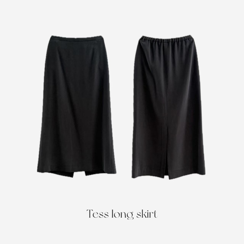 OLI SEOUL韓國代購㊣女裝新款熱賣25秋冬人氣職業推薦長裙OLI SEOUL長裙