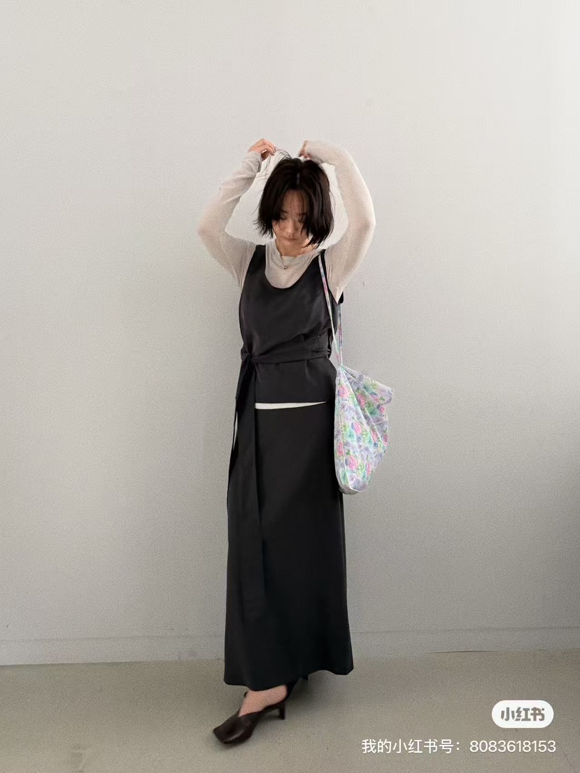 OLI SEOUL韓國代購㊣女裝新款熱賣25秋冬人氣職業推薦長裙OLI SEOUL長裙圖色3