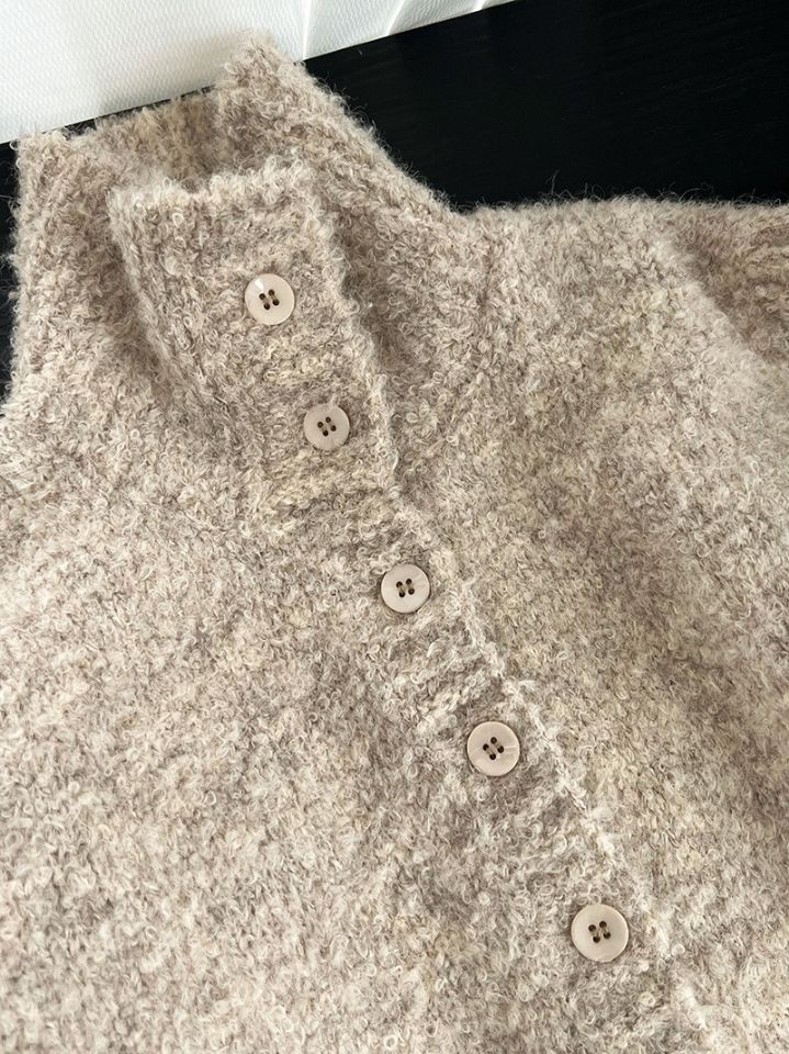 STAY HERE韓國直郵㊣女裝新品熱賣推薦職業時尚25秋冬馬甲高領STAY HERE馬甲