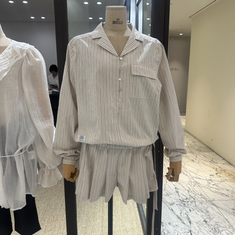 BRELLIN東大門㊣代購女裝新品人氣熱賣休閑職業連體褲春款褶裥BRELLIN連體褲圖色3