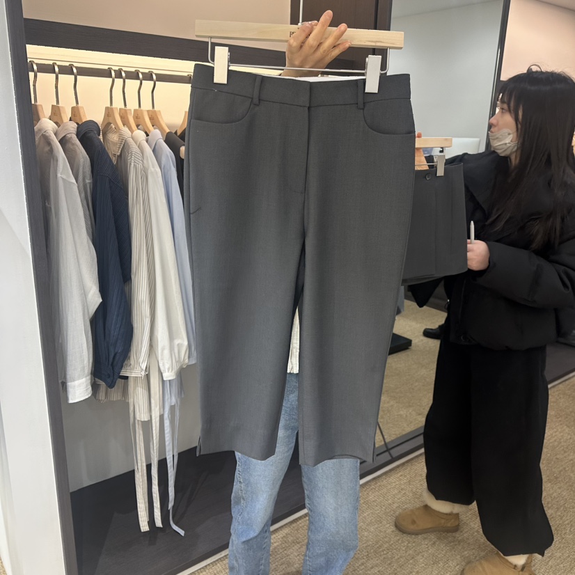 BRELLIN東大門㊣直郵女裝新品職業休閑時尚25秋冬休閑褲春款BRELLIN休閑褲圖色1