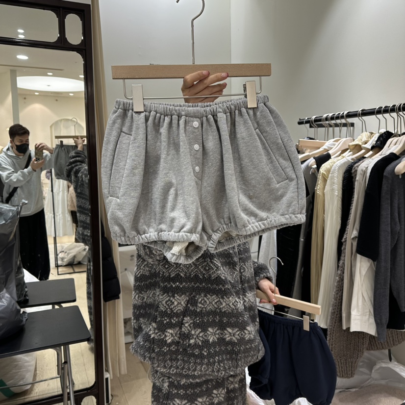 THEMORYPARK東大門㊣實拍女士新款推薦熱賣時尚職業短褲春款THE MORY PARK短褲圖色1