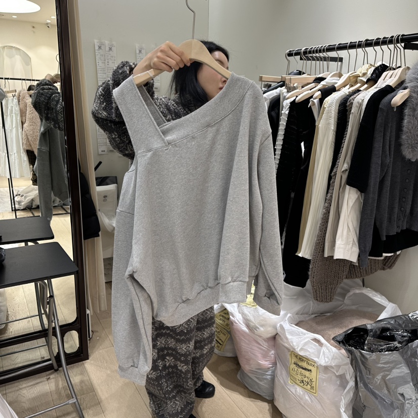 THEMORYPARK東大門㊣代購女士新品職業25秋冬時尚推薦衛衣春款THE MORY PARK衛衣