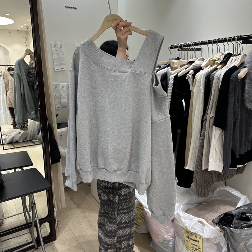 THEMORYPARK東大門㊣代購女士新品職業25秋冬時尚推薦衛衣春款THE MORY PARK衛衣圖色3