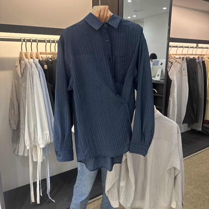 BRELLIN韓國代購㊣女裝新品時尚熱賣人氣推薦襯衫蕾絲衫春款BRELLIN襯衫/蕾絲衫圖色3