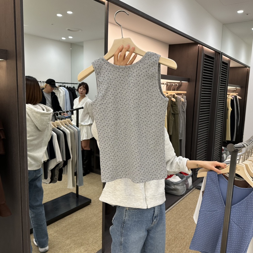 BRELLIN韓國代購㊣女裝新款推薦休閑25秋冬熱賣吊帶背心春款BRELLIN吊帶/背心