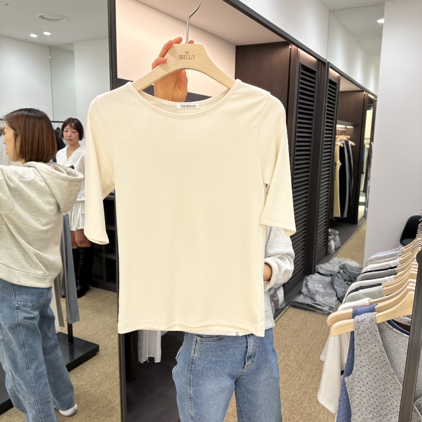 BRELLIN東大門㊣直郵女裝新款人氣推薦時尚25秋冬職業T恤春款BRELLINT恤圖色2