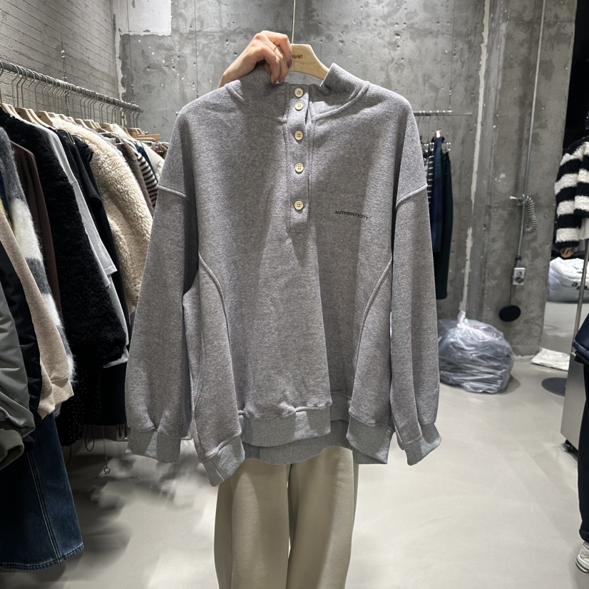 JUNI韓國直郵㊣女士新款時尚25秋冬熱賣推薦人氣職業衛衣加絨my juni衛衣圖色1