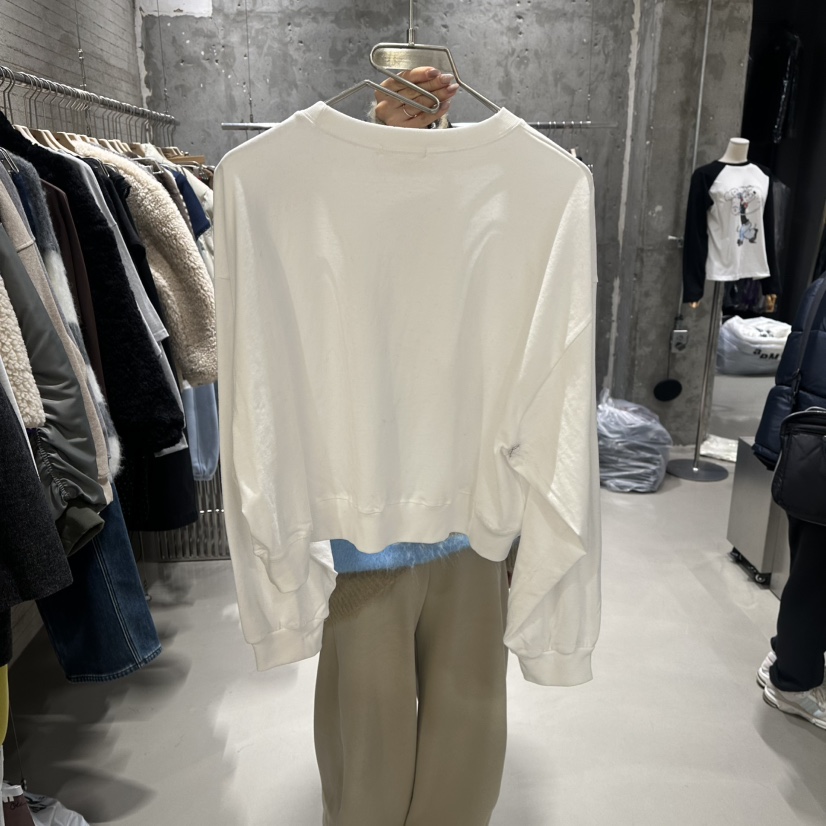 JUNI東大門㊣代購女裝新款25秋冬熱賣推薦職業休閑衛衣加絨my juni衛衣