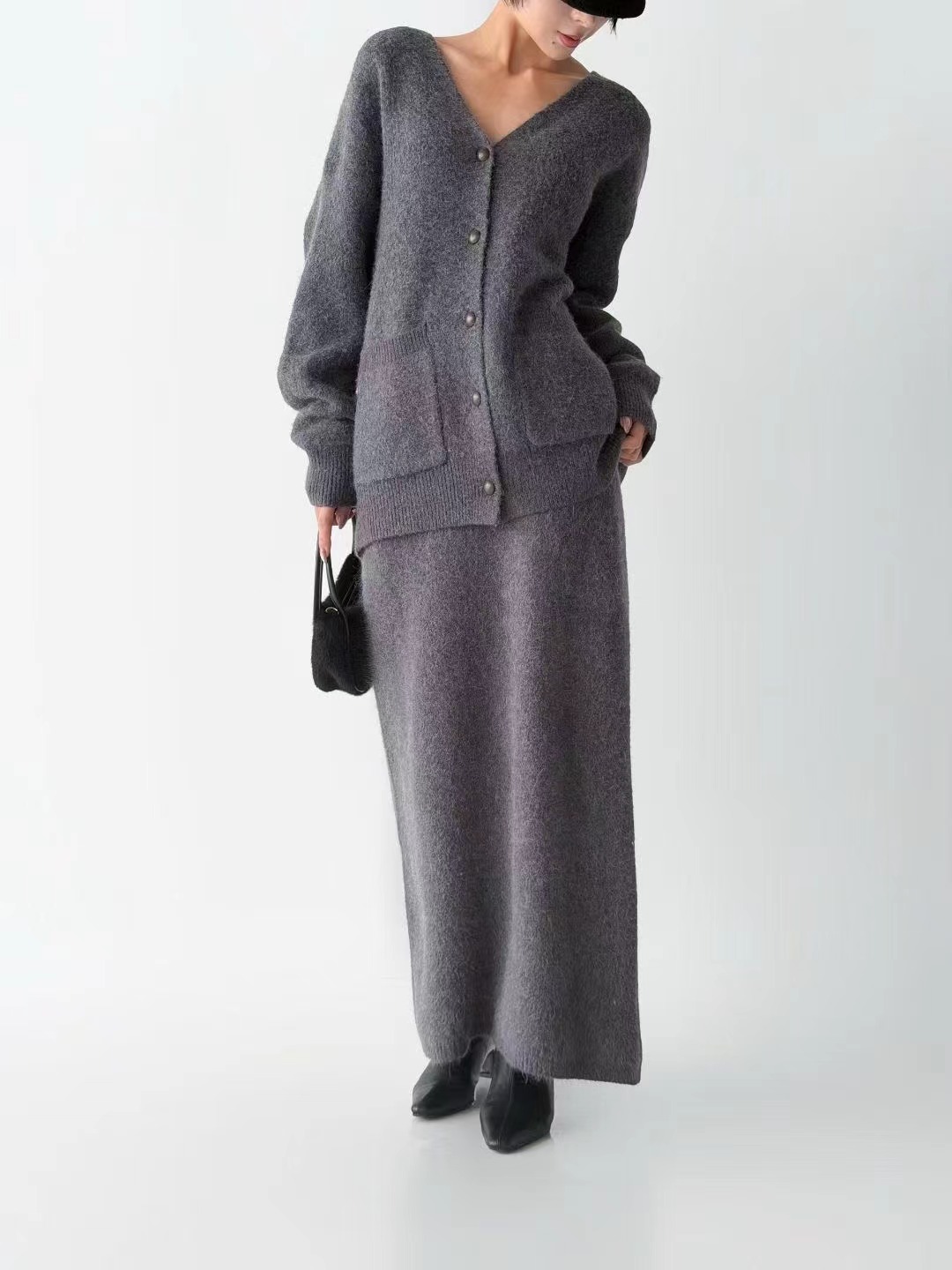 GANESHA韓國直郵㊣女裝新款人氣熱賣時尚26春夏休閑職業長裙GANESHA長裙圖色3