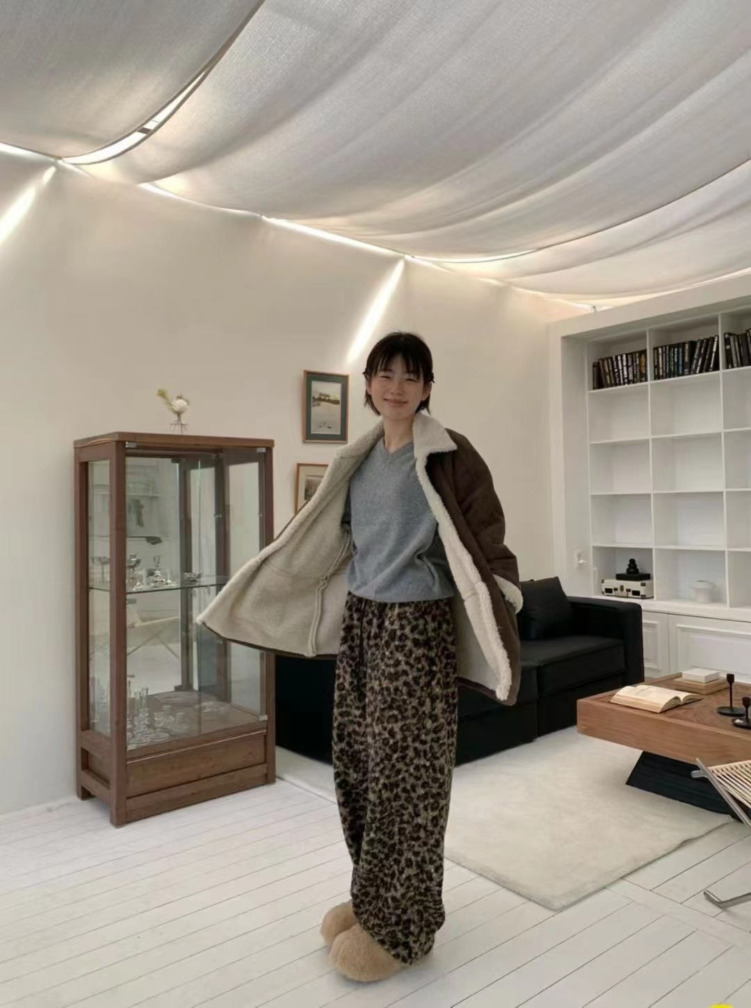 PEPPER 페페㊣東大門代購女裝新款職業休閑人氣熱賣短款大衣PEPPER-SEOUL短款大衣