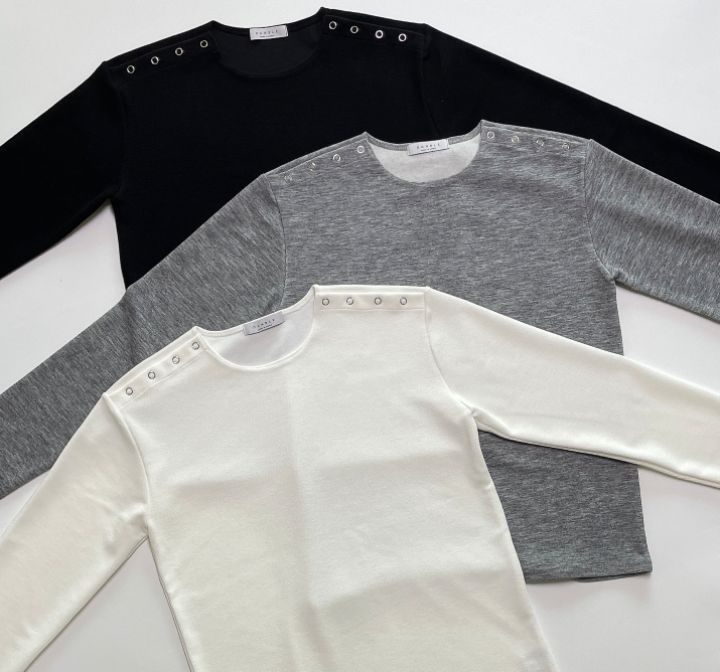 GAMBLE韓國代購㊣女裝新品真品26春夏熱賣時尚人氣T恤修身船領GAMBLET恤