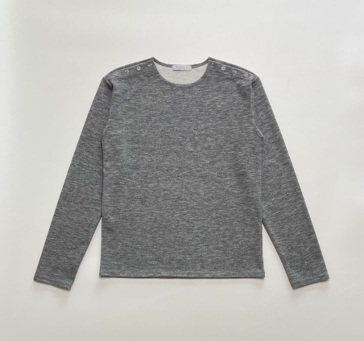 GAMBLE韓國代購㊣女裝新品真品26春夏熱賣時尚人氣T恤修身船領GAMBLET恤圖色1