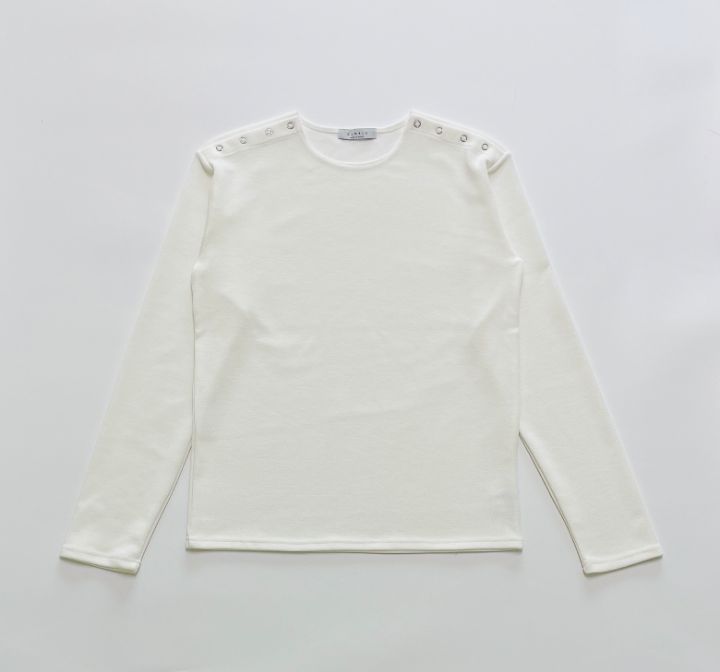 GAMBLE韓國代購㊣女裝新品真品26春夏熱賣時尚人氣T恤修身船領GAMBLET恤圖色2