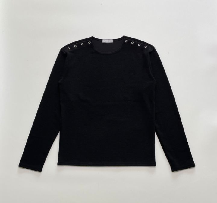 GAMBLE韓國代購㊣女裝新品真品26春夏熱賣時尚人氣T恤修身船領GAMBLET恤圖色3