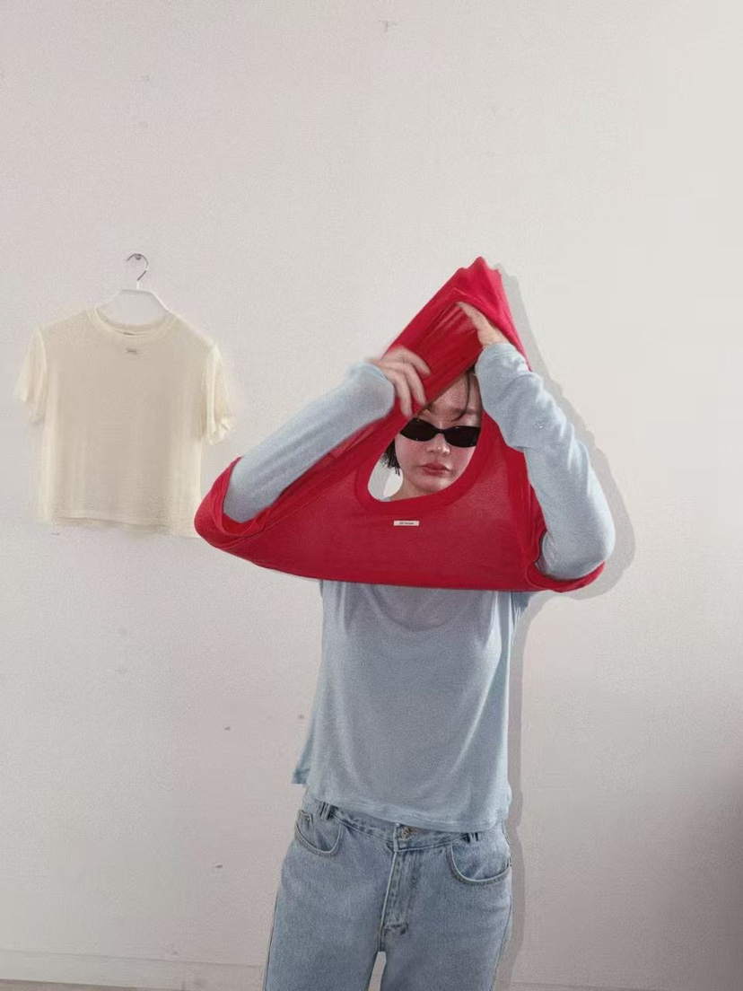 OLI SEOUL韓國直郵㊣女裝新品熱賣推薦時尚26春夏休閑人氣T恤OLI SEOULT恤