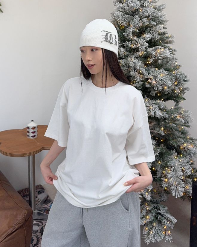 HESTORY韓國直郵㊣女裝新品真品人氣時尚休閑T恤男女同款絨HESTORYT恤