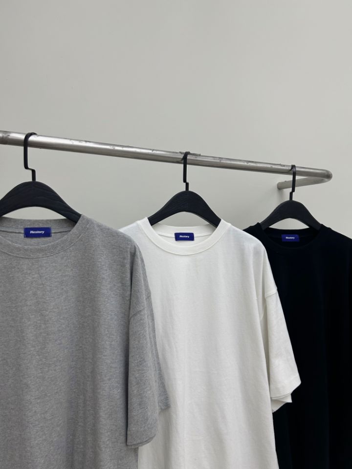 HESTORY韓國直郵㊣女裝新品真品人氣時尚休閑T恤男女同款絨HESTORYT恤