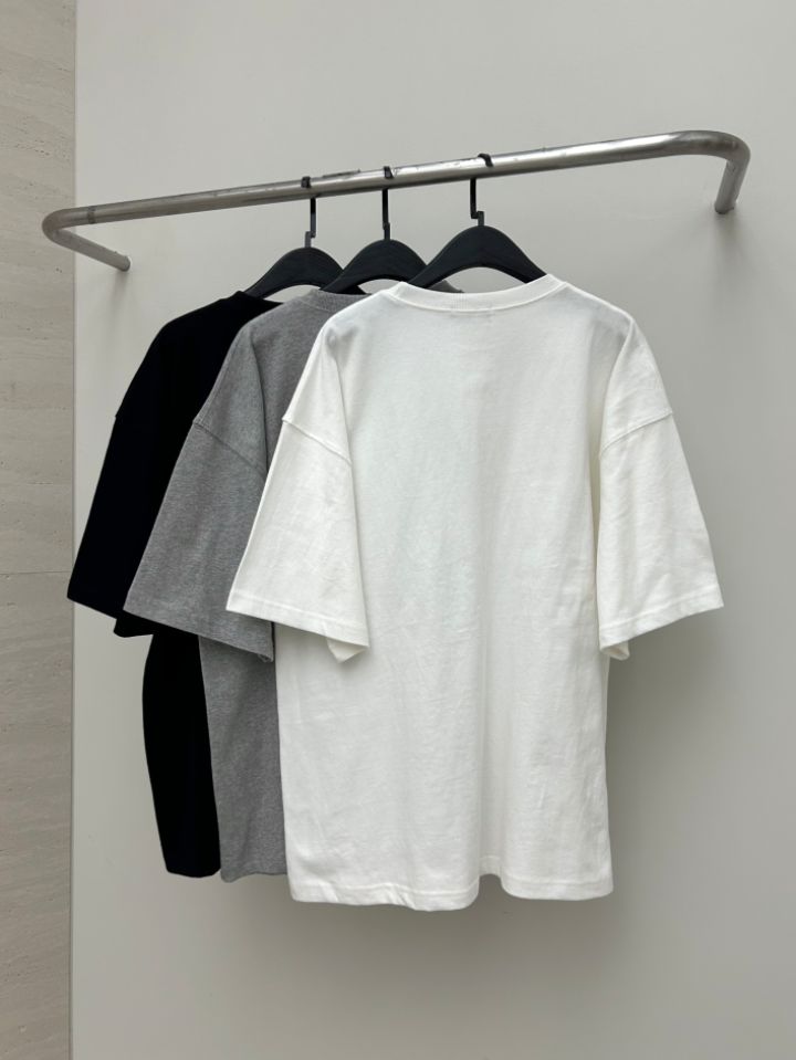 HESTORY韓國直郵㊣女裝新品真品人氣時尚休閑T恤男女同款絨HESTORYT恤