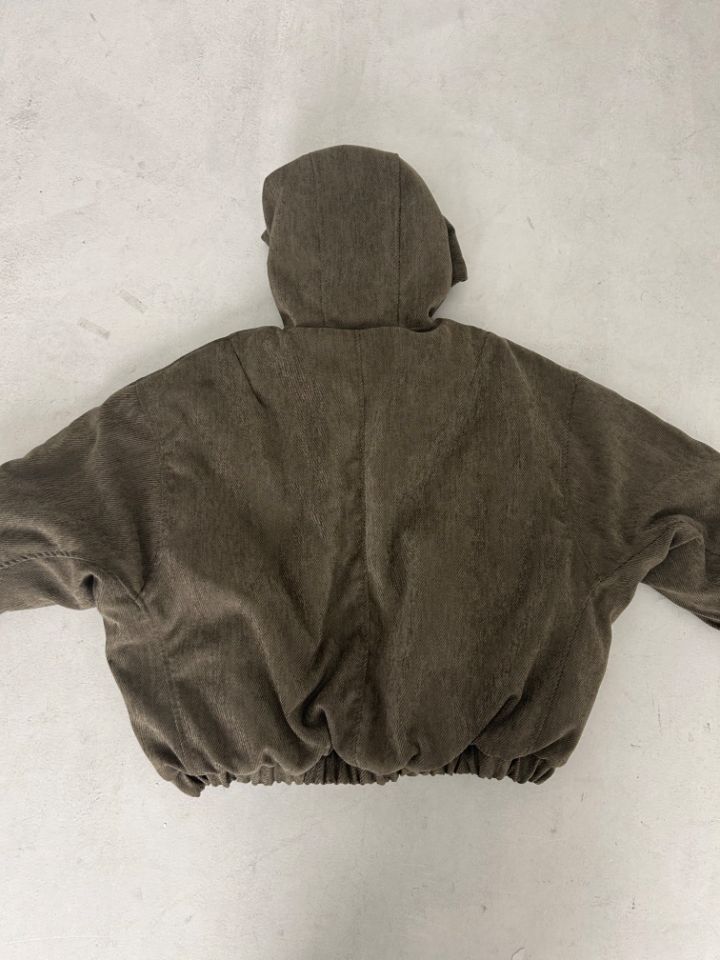 HESTORY韓國直郵㊣女裝新款人氣熱賣時尚短款棉服男女同款連帽HESTORY短款棉服