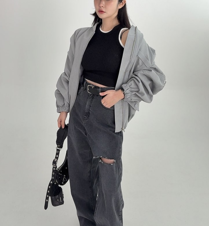 2TWO MOON㊣東大門實拍女士新款休閑熱賣時尚推薦真品夾克2TWO MOON夾克