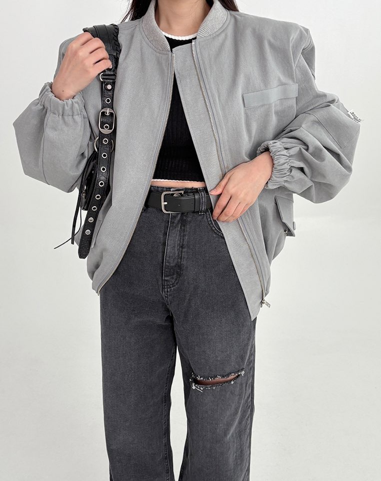 2TWO MOON㊣東大門實拍女士新款休閑熱賣時尚推薦真品夾克2TWO MOON夾克圖色1