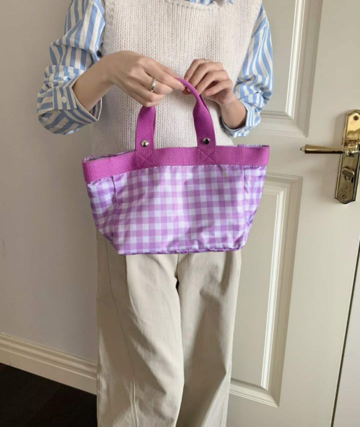 TROUVAILLE韓國直郵㊣女士新款熱賣職業推薦時尚26春夏手提包TROUVAILLE手提包