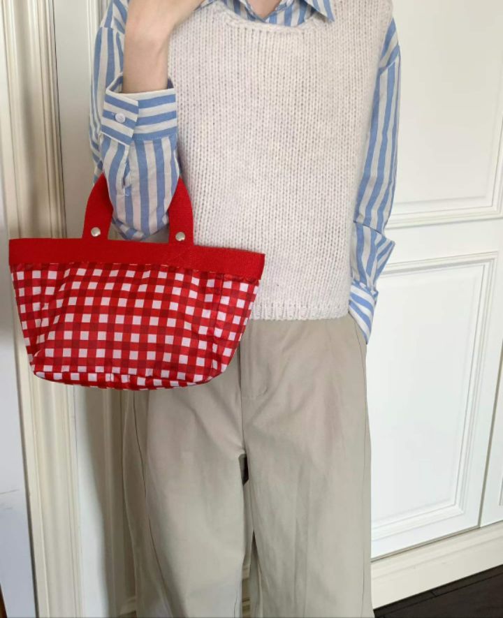 TROUVAILLE韓國直郵㊣女士新款熱賣職業推薦時尚26春夏手提包TROUVAILLE手提包