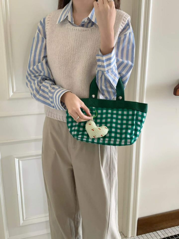 TROUVAILLE韓國直郵㊣女士新款熱賣職業推薦時尚26春夏手提包TROUVAILLE手提包圖色7