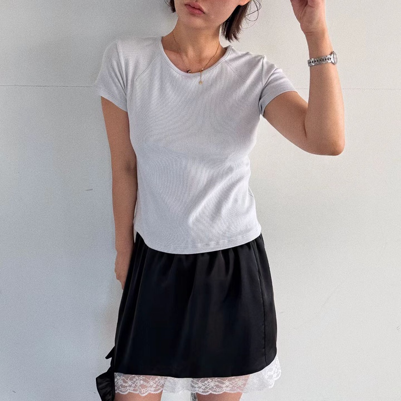 OLI SEOUL韓國代購㊣女士新款真品26春夏人氣推薦職業熱賣T恤OLI SEOULT恤