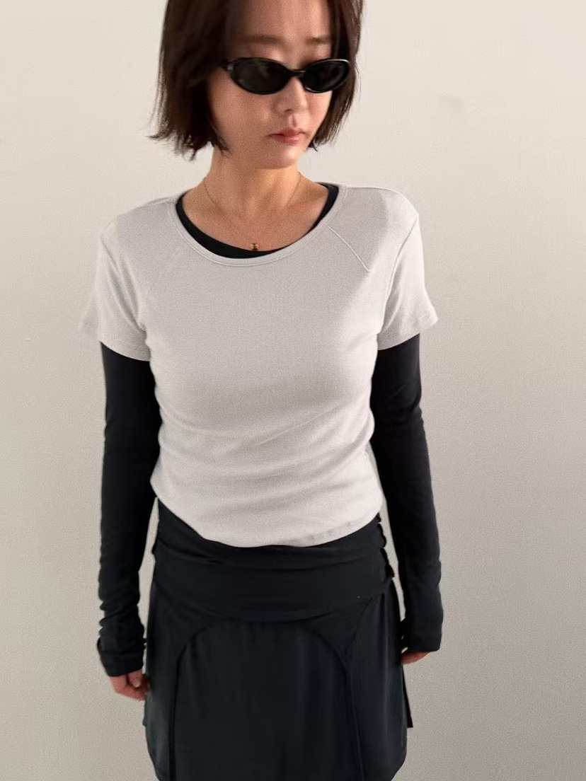 OLI SEOUL韓國代購㊣女士新款真品26春夏人氣推薦職業熱賣T恤OLI SEOULT恤