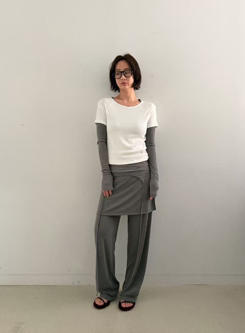 OLI SEOUL韓國代購㊣女士新款真品26春夏人氣推薦職業熱賣T恤OLI SEOULT恤