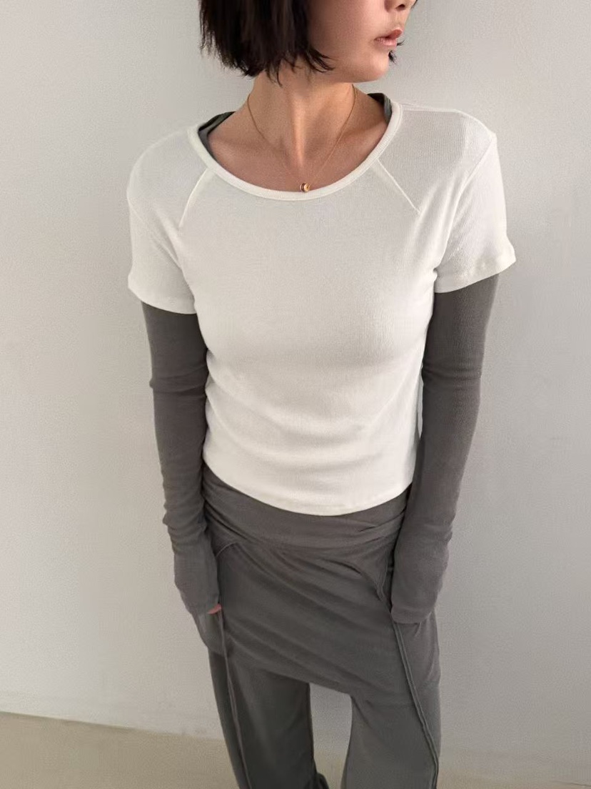 OLI SEOUL韓國代購㊣女士新款真品26春夏人氣推薦職業熱賣T恤OLI SEOULT恤