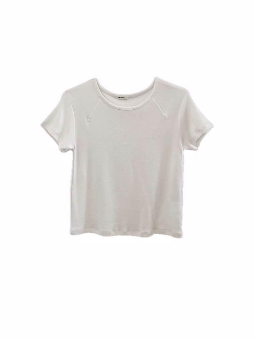 OLI SEOUL韓國代購㊣女士新款真品26春夏人氣推薦職業熱賣T恤OLI SEOULT恤圖色2