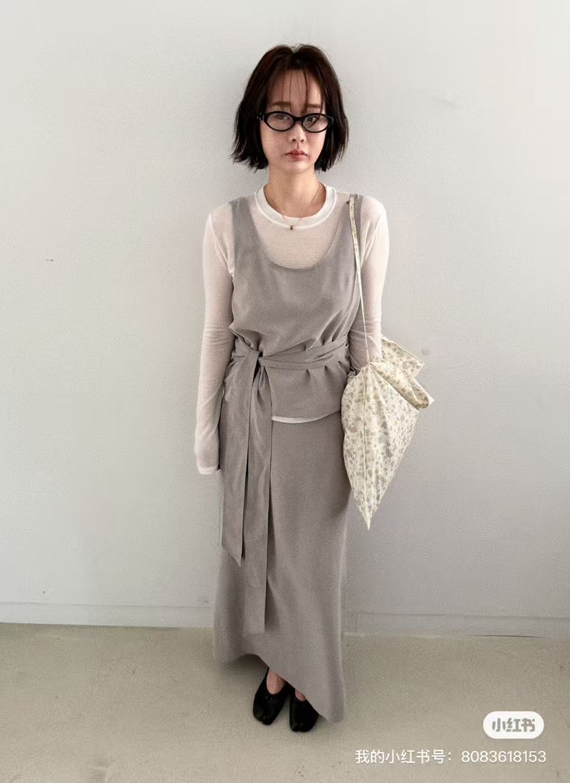 OLI SEOUL㊣東大門代購女裝新款熱賣休閑職業真品吊帶背心OLI SEOUL吊帶/背心