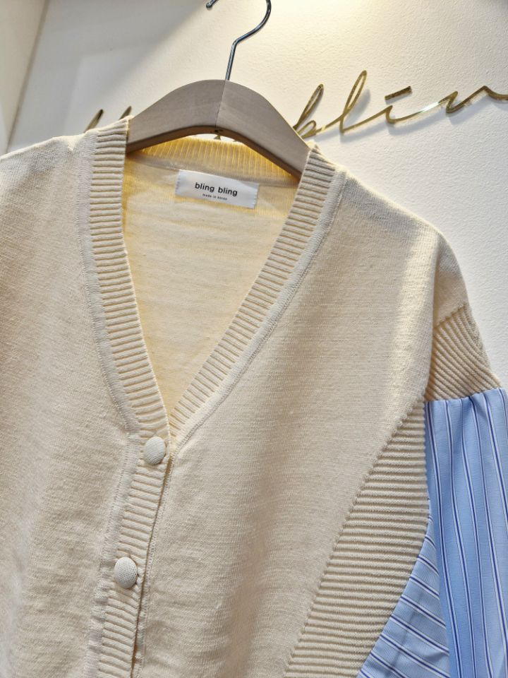 RICO㊣東大門代購女士新款休閑人氣時尚熱賣職業針織衫棉質bling bling/RICO針織衫