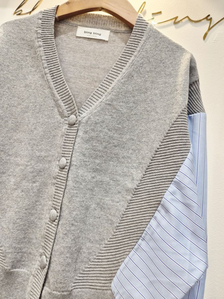 RICO㊣東大門代購女士新款休閑人氣時尚熱賣職業針織衫棉質bling bling/RICO針織衫