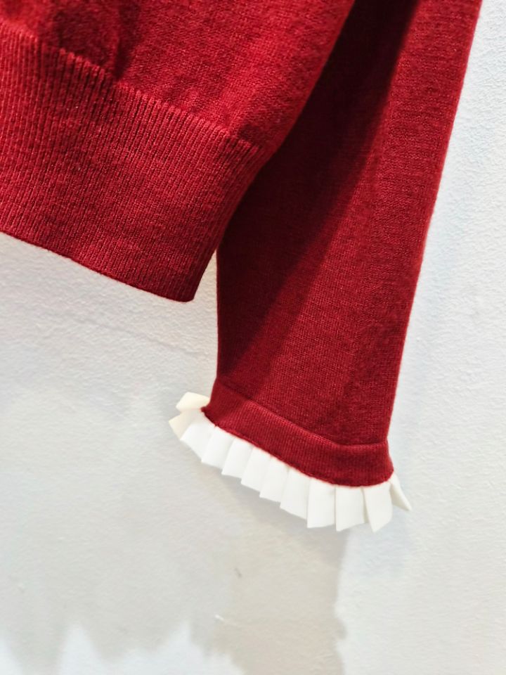 RICO韓國代購㊣女裝新款26春夏時尚人氣真品推薦針織衫紐扣bling bling/RICO針織衫