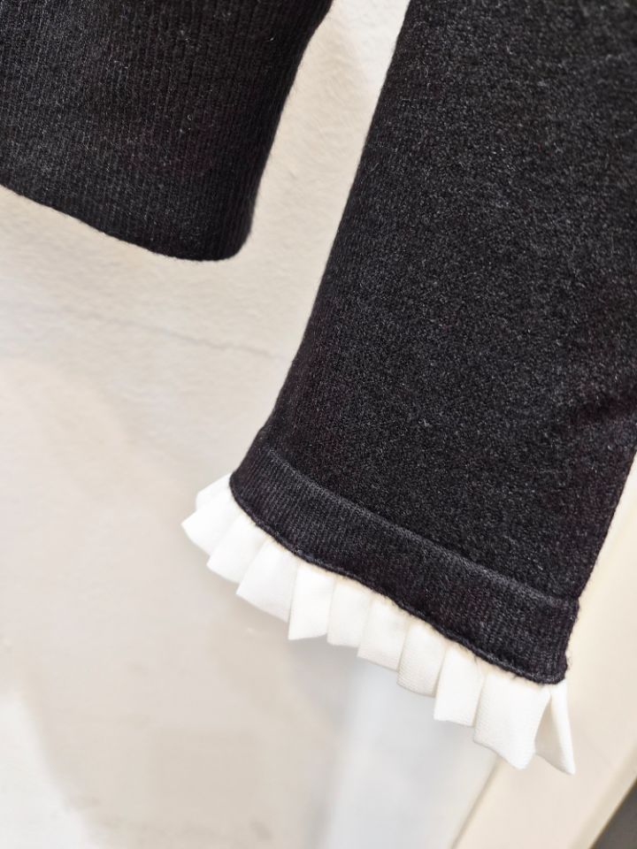 RICO韓國代購㊣女裝新款26春夏時尚人氣真品推薦針織衫紐扣bling bling/RICO針織衫