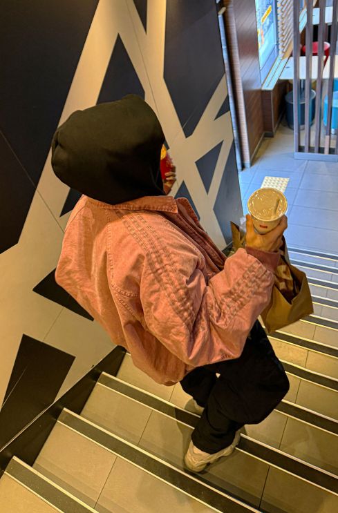 HESTORY韓國直郵㊣女裝新款時尚職業熱賣人氣短款棉服男女同款HESTORY短款棉服