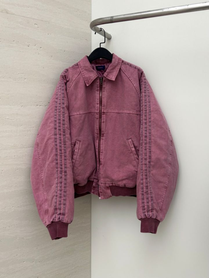 HESTORY韓國直郵㊣女裝新款時尚職業熱賣人氣短款棉服男女同款HESTORY短款棉服圖色2