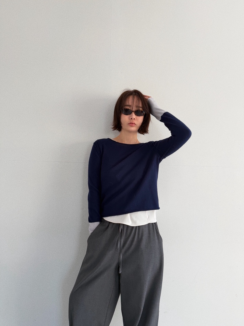 OLI SEOUL㊣東大門實拍女士新品推薦人氣休閑職業真品針織衫OLI SEOUL針織衫