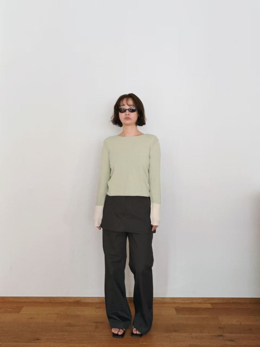 OLI SEOUL㊣東大門實拍女士新品推薦人氣休閑職業真品針織衫OLI SEOUL針織衫