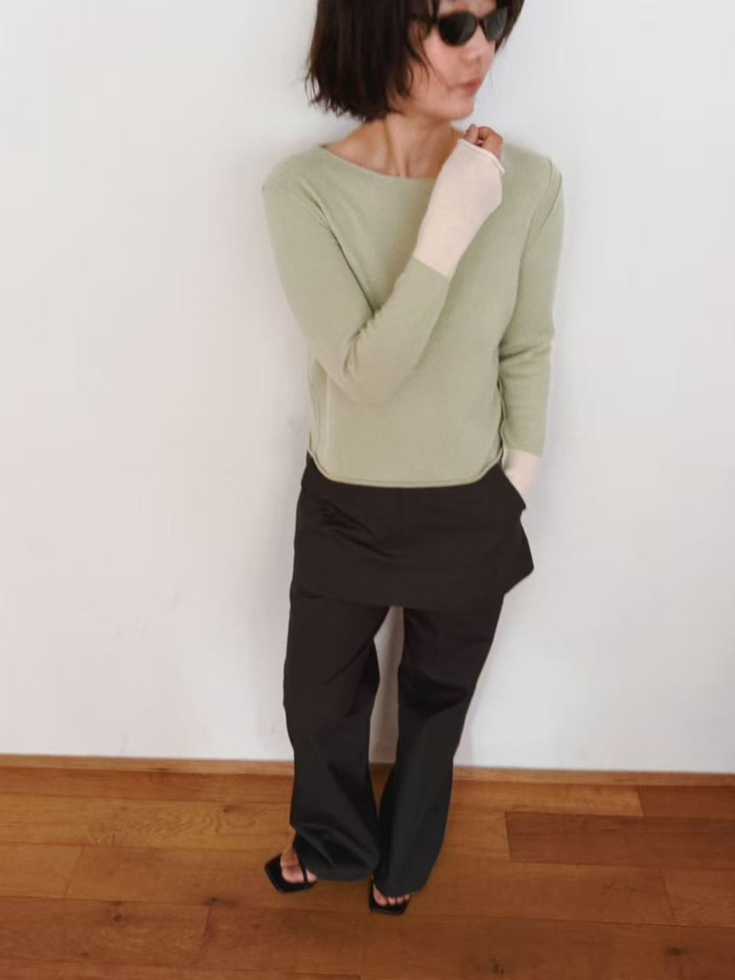 OLI SEOUL㊣東大門實拍女士新品推薦人氣休閑職業真品針織衫OLI SEOUL針織衫