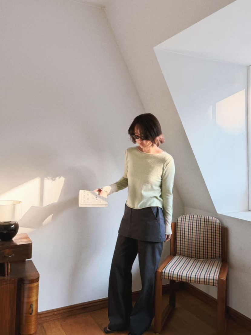 OLI SEOUL㊣東大門實拍女士新品推薦人氣休閑職業真品針織衫OLI SEOUL針織衫