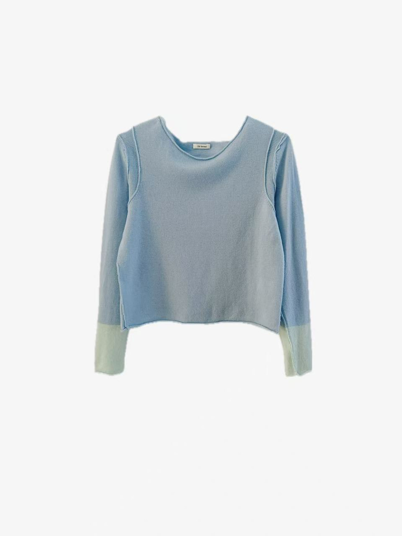 OLI SEOUL㊣東大門實拍女士新品推薦人氣休閑職業真品針織衫OLI SEOUL針織衫圖色2