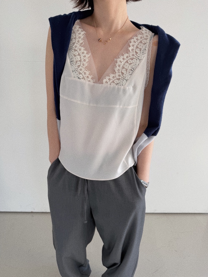 OLI SEOUL東大門直郵㊣女裝新款26春夏熱賣職業時尚吊帶背心OLI SEOUL吊帶/背心