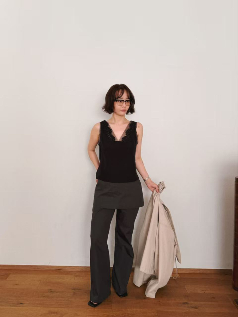 OLI SEOUL東大門直郵㊣女裝新款26春夏熱賣職業時尚吊帶背心OLI SEOUL吊帶/背心