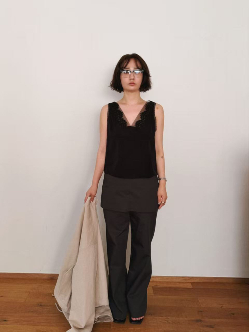 OLI SEOUL東大門直郵㊣女裝新款26春夏熱賣職業時尚吊帶背心OLI SEOUL吊帶/背心