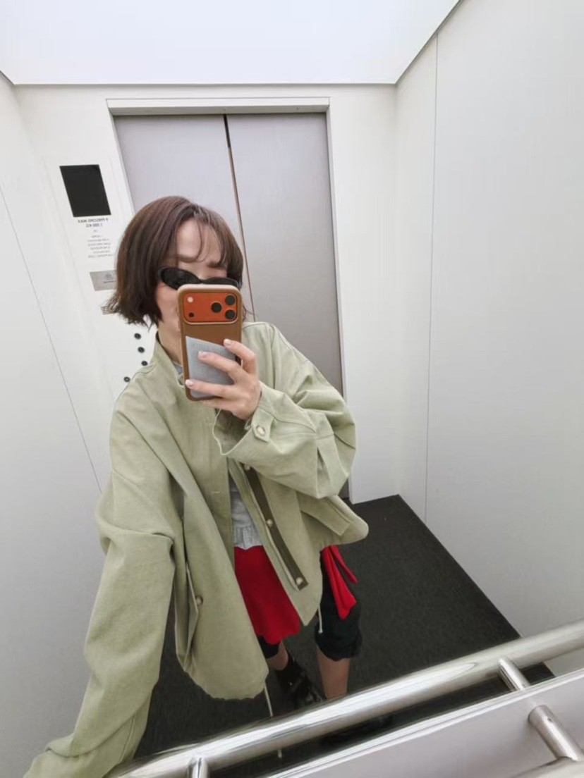 OLI SEOUL韓國代購㊣女士新品職業推薦休閑26春夏熱賣夾克OLI SEOUL夾克